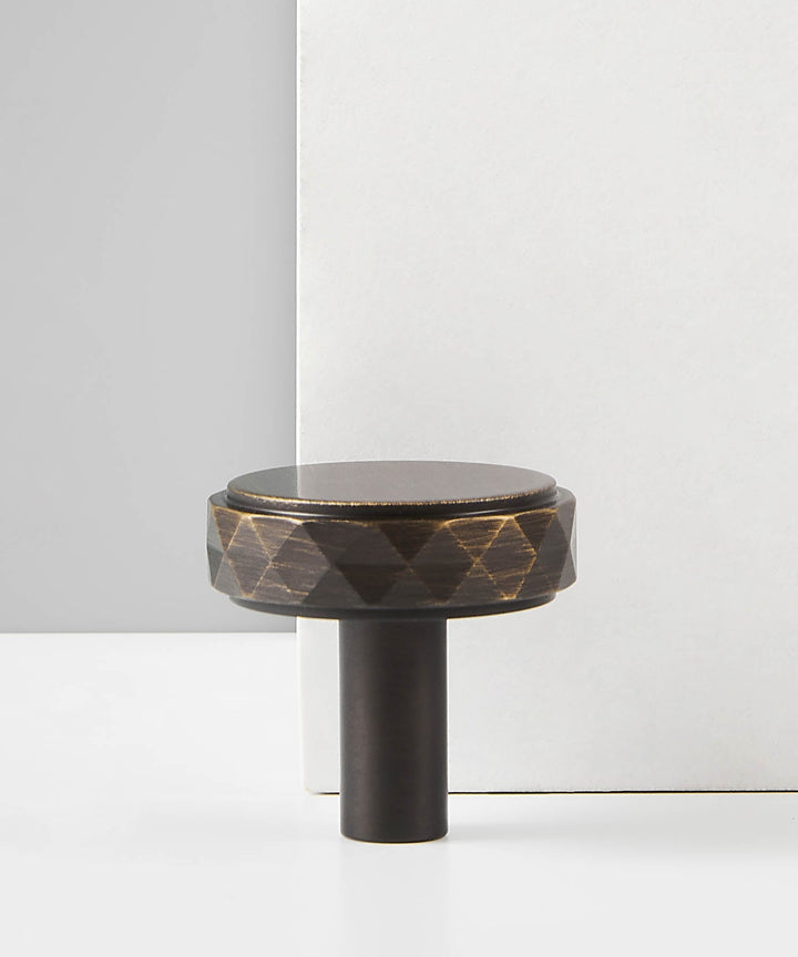 DIAMOND Solid Brass Knob - Luxury Handles