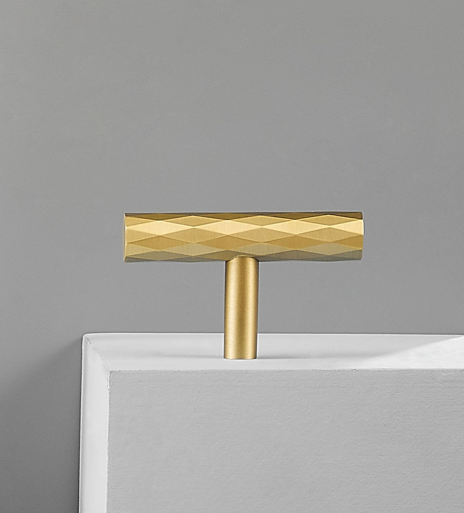DIAMOND Solid Brass TBar Handle Luxury Handles