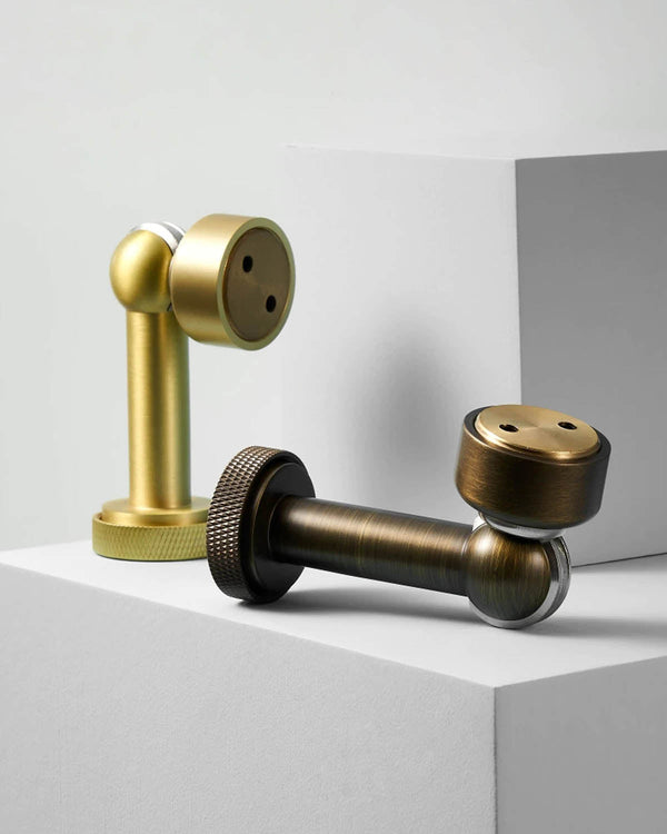 GENTIUM Solid Brass Magnetic Door Stopper - Luxury Handles