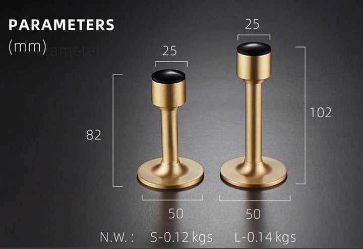 KABEL Solid Brass Heavy Duty Door Stopper - Luxury Handles