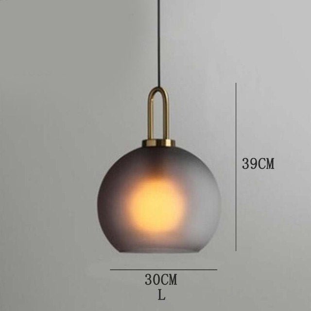 LAYTON Glass Pendant Light - Luxury Handles