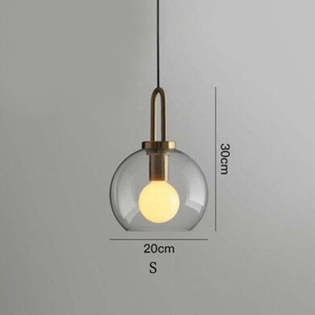 LAYTON Glass Pendant Light - Luxury Handles