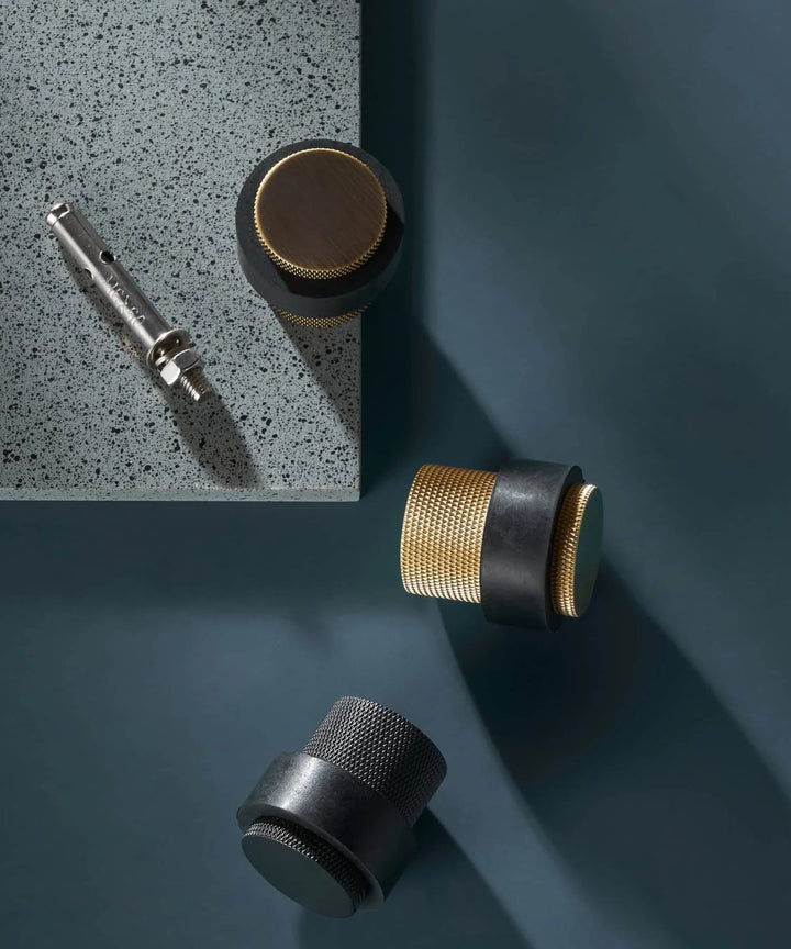 LEXIA Solid Brass Heavy Duty Door Stopper - Luxury Handles