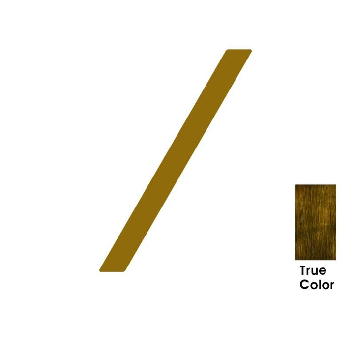LUXE Solid Antique Brass House Numbers And Letters, made from 5mm think brass plate - Letter forward slash