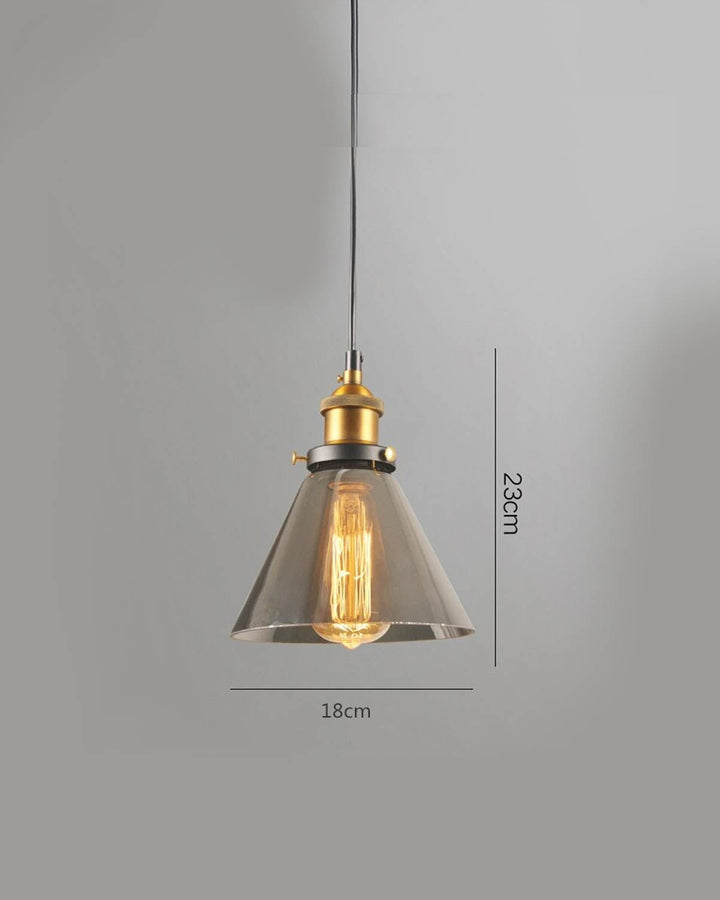 MANHATTAN Vintage Style Glass Pendant Lights - Luxury Handles