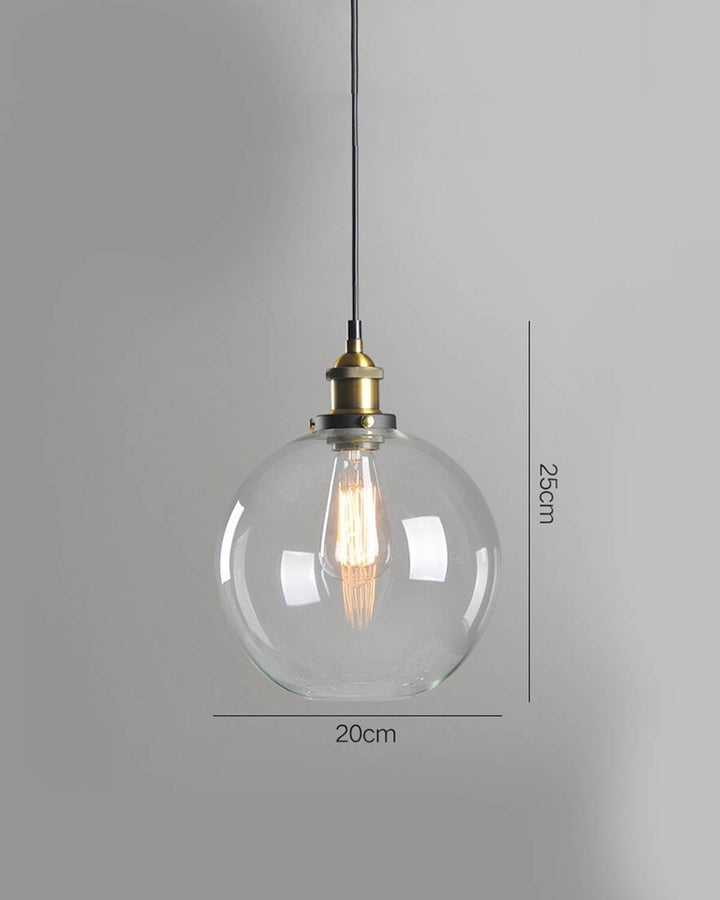 MANHATTAN Vintage Style Glass Pendant Lights - Luxury Handles