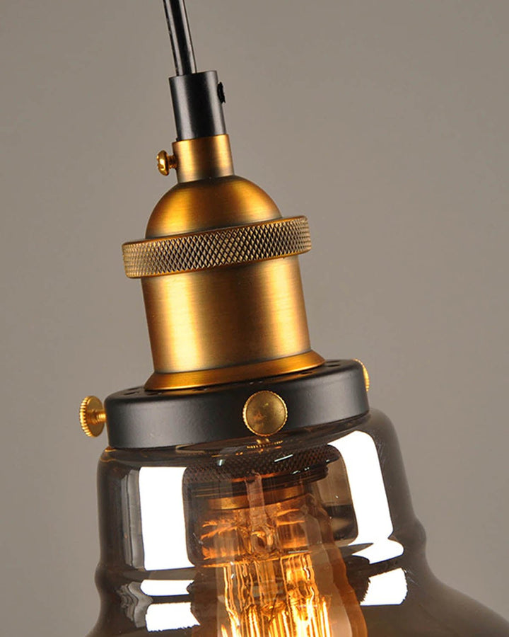 MANHATTAN Vintage Style Glass Pendant Lights - Luxury Handles