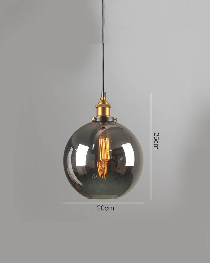 MANHATTAN Vintage Style Glass Pendant Lights - Luxury Handles