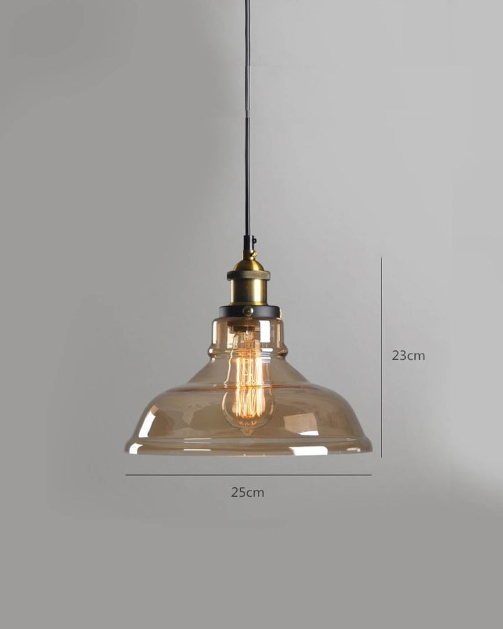 MANHATTAN Vintage Style Glass Pendant Lights - Luxury Handles