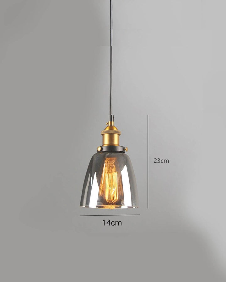 MANHATTAN Vintage Style Glass Pendant Lights - Luxury Handles