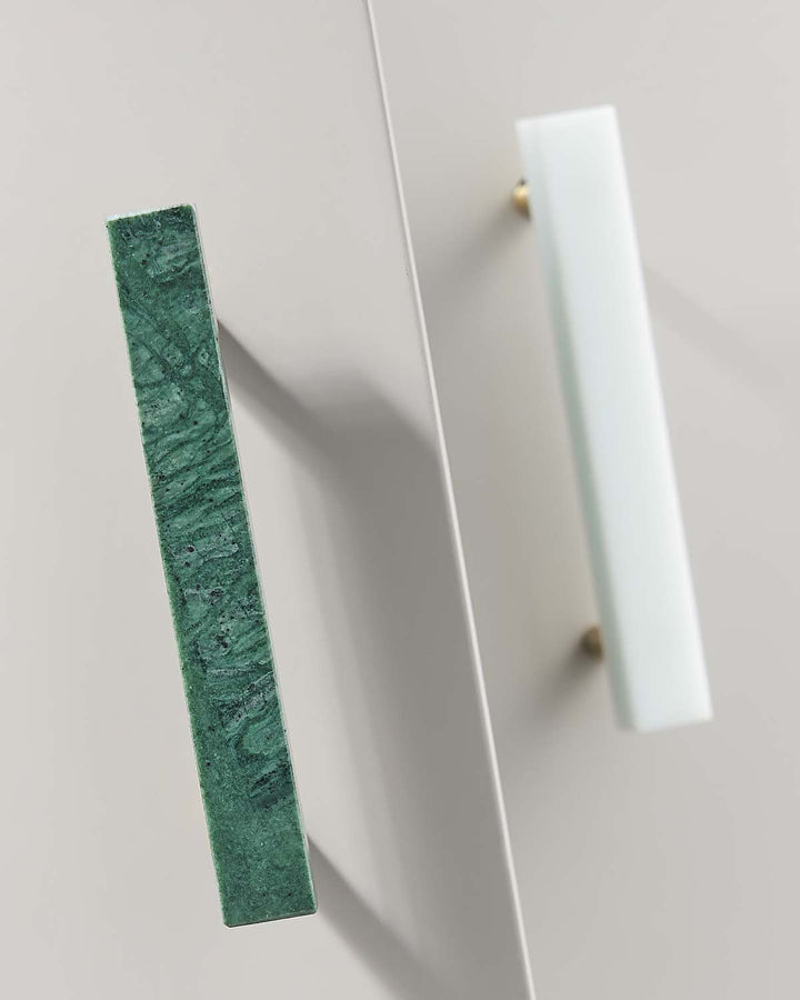 MARBLE Solid Brass Kitchen & Cabinet Handle - Luxury Handles