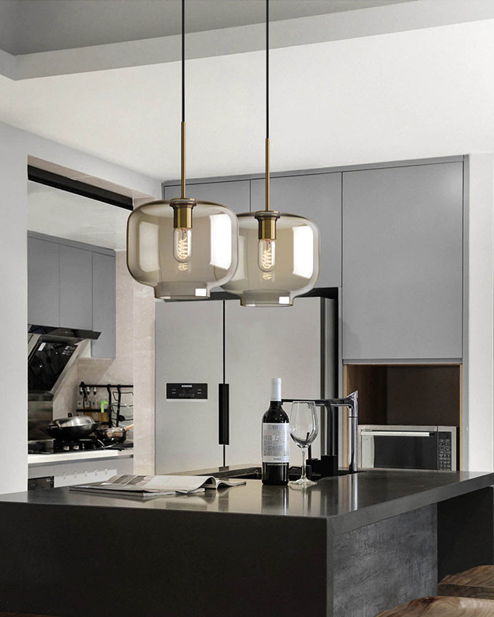 MONROE Vintage Glass Pendant Light - Luxury Handles