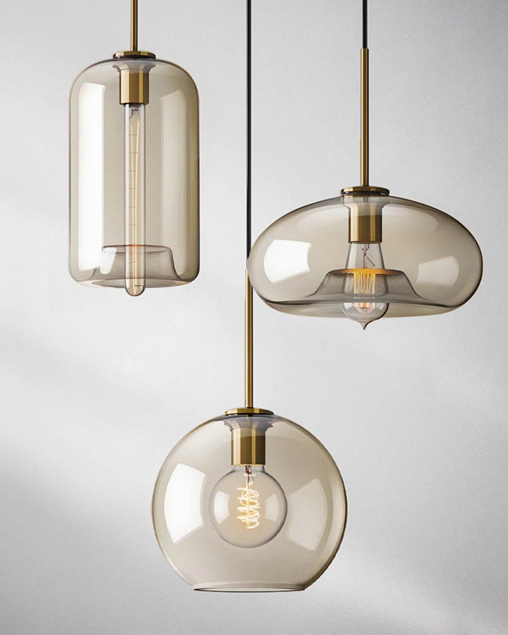 MONROE Vintage Glass Pendant Light - Luxury Handles