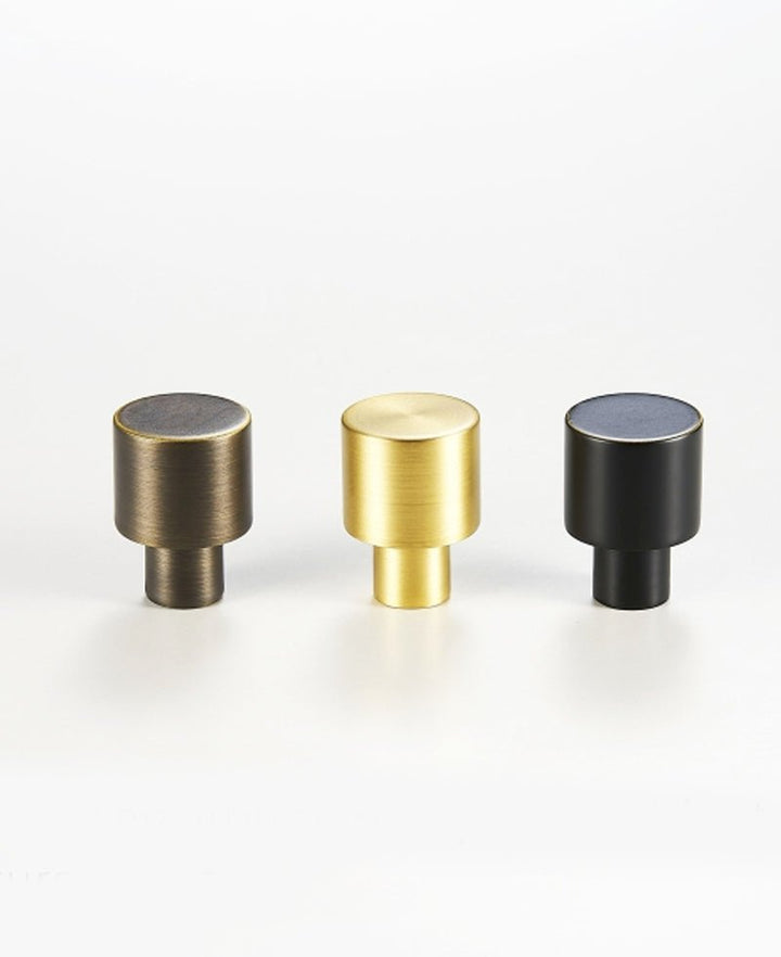 NORDIC Solid Brass Bullet Knob - Luxury Handles