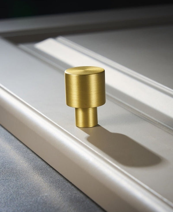 NORDIC Solid Brass Bullet Knob - Luxury Handles