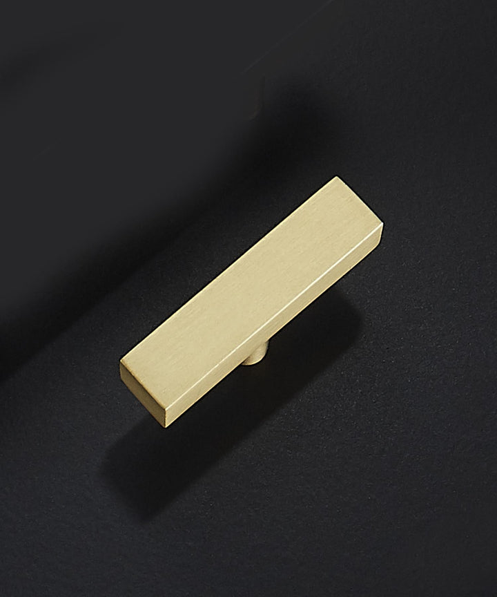 NORDIC Solid Brass Flat T-Bar Handle - Luxury Handles