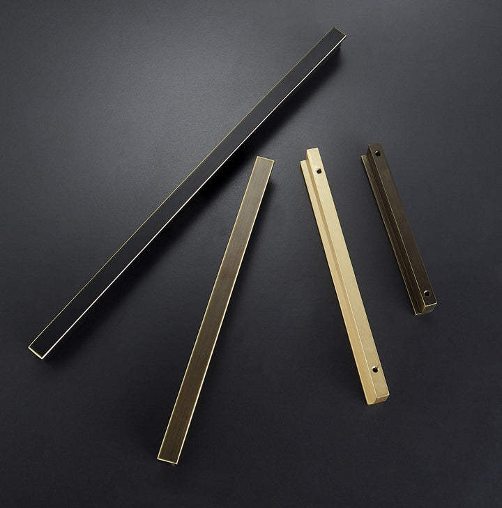 NORDIC Solid Brass Kitchen & Cabinet Pull Handle - Luxury Handles