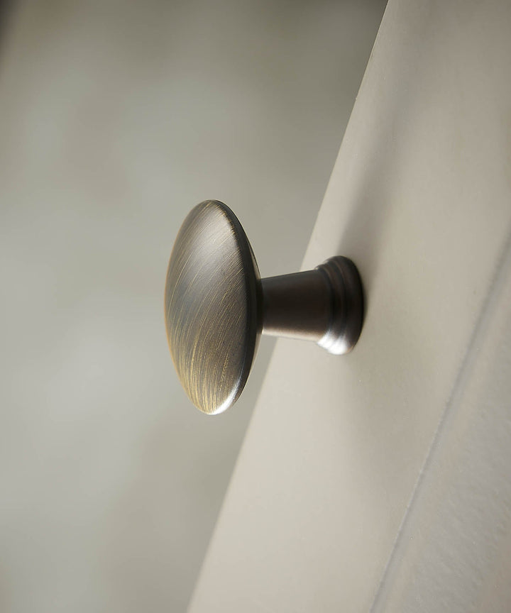 NORDIC Solid Brass Pebble Knob - Luxury Handles
