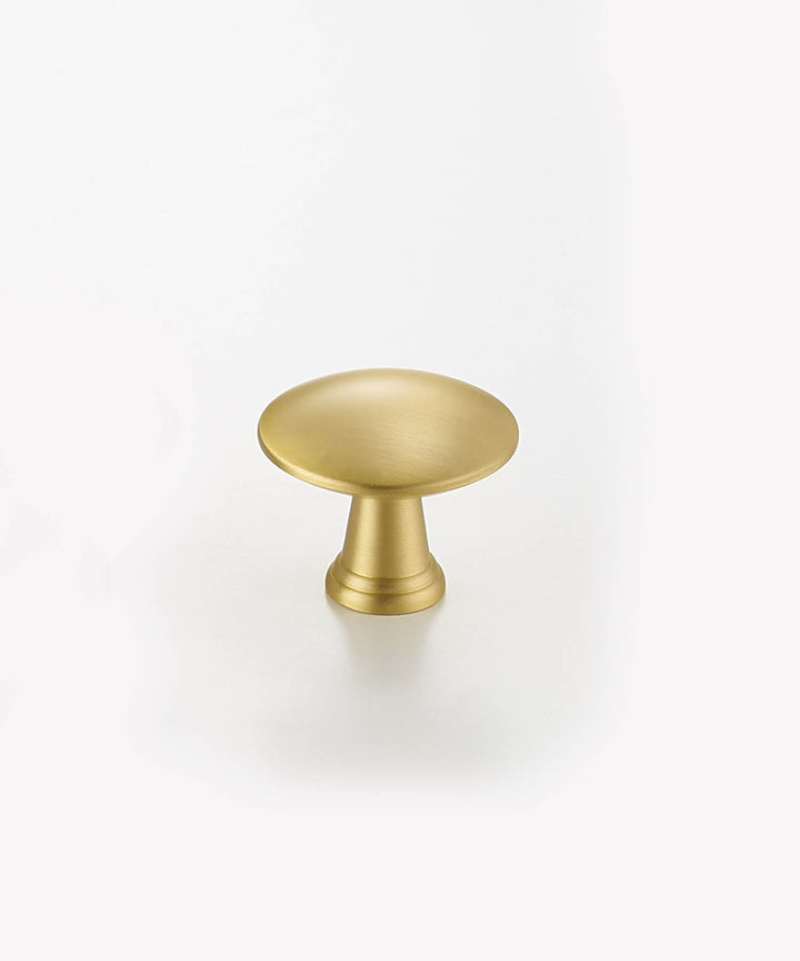 NORDIC Solid Brass Pebble Knob - Luxury Handles