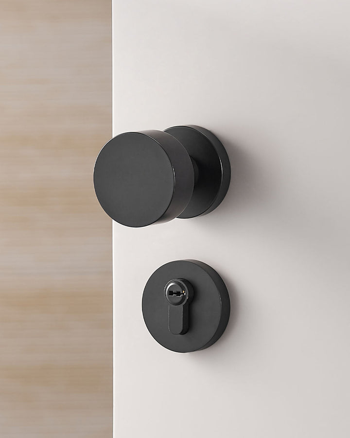 NORDIC style Solid Brass Door Knob Set - Luxury Handles