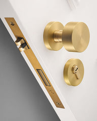 NORDIC style Solid Brass Door Knob Set
