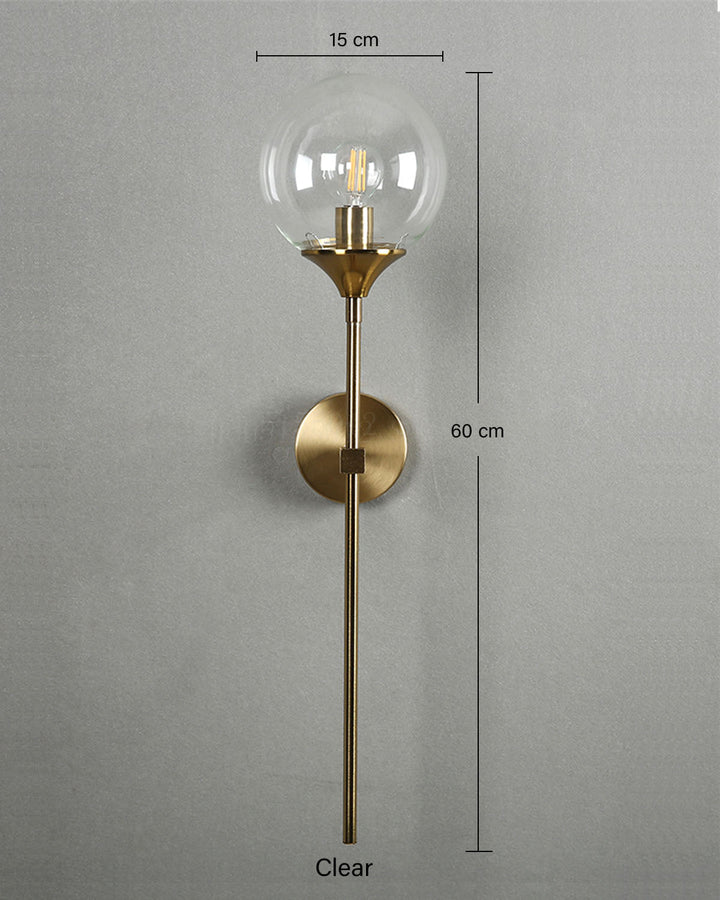 NORIMO Glass Ball LED Wall Light - Luxury Handles