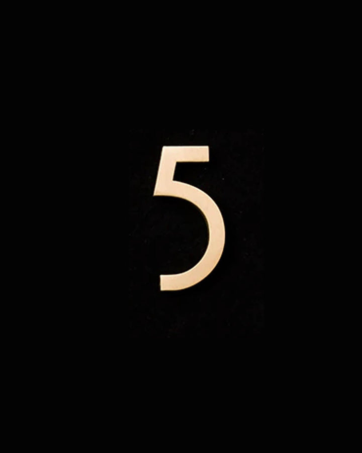 PALATINO Solid Brass House Numbers - Luxury Handles